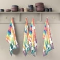thumbnail image 5 of GZHJMY Rainbow Unicorn Kitchen Towels 18x28inch Ultra Soft Absorbent Quick Drying Kitchen Dish Towels Washable Cleaning Cloths Hand Towels Tea and Bar Towels, 1 Pack, 5 of 7