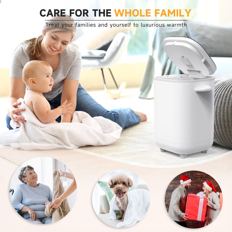 40L Hot Towel Warmer Bucket, Towel Steamer with LED Display Auto Shut Off,  Adjustable Timer, for Home Spa and Bathroom, White - Walmart.com