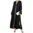 thumbnail image 4 of Keeccty Muslim Frock Full Length Loose Fit Kaftan Dress, 4 of 4