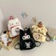 thumbnail image 5 of Sanrio-mochila escolar de gran capacidad para niños, bolsa de Hello Kitty, Kawaii, pudín, perro, peluche, juguetes, regalos, 25cm, 5 of 5