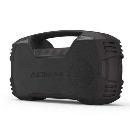 AOMAIS GO Bluetooth Speakers,Waterproof Portable Indoor/Outdoor 30W Wireless Stereo Pairing Booming Bass Speaker,30-Hour Playtime with 8800mAh Power Bank-Black Friday (Best Powered Outdoor Speakers)