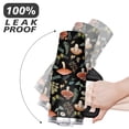 thumbnail image 6 of 40oz Colorful Botanical Mushroom Stainless Steel Flip Straw Tumbler Spill Proof Travel Cup Double Wall Vacuum Insulated Coffee Mug with Top Handle, 6 of 6