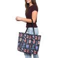 thumbnail image 4 of Womens Disney Villains Tote Bag All-over Rope Travel Beach Carry-on Cruella, 4 of 6