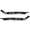 Left + Right, variant on Rear Bumper Retainer Right Passenger Side Fit For Chevrolet Cruze 2011-2015