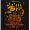 thumbnail image 2 of Retro Halloween Dennis Lack of Candy Women's T Shirt Ladies Tee Brisco Brands S, 2 of 5