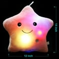thumbnail image 5 of Rirool 14'' Creative Twinkle Star Glowing LED Night Light Plush Pillows Light up Stuffed Animal Toys Birthday for Toddler Kids(Pink), 5 of 7