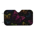 thumbnail image 7 of Balery Butterfly Print Car Windshield Sun Shade,Windshield Sunshade for Car Pickup Truck SUV Accessories-Medium, 7 of 7