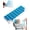 Blue, variant on Monthly Pill Organizer with Lid, Arthritis-Friendly Easy-Open Lids 31 Removable Daily Pill Pods Date Reminder & Travel Case for Vitamins & Medications(Orange)