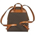 thumbnail image 3 of Michael Kors Rhea Medium Logo Print Backpack - Brown, 3 of 3