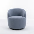 thumbnail image 5 of Swivel Barrel Chair Sofa Armchair, 360 Degree SwivelSofa ArmchairSoftChair,Lazy Chair, ComfySofa For LivingLounge, 5 of 9