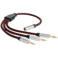 thumbnail image 1 of MasteelfCA Headphone Audio Splitter Extension Cable Practical 3-way Splitter Audio Adapter, 1 of 7