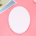 thumbnail image 3 of 2PCS Irregular Oil Painting Frame Acrylic Porch Decorative Drawing Board Canvas Drawing Panel Creative Drawing Board for Student Artists(Oval Style White 20x30cm), 3 of 9