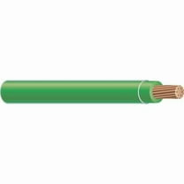THHN Building Wire, Copper, 4 AWG, 1C, Green, Stranded, 500 ft
