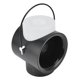 thumbnail image 4 of Ventilador de humidificación Ventilador eléctrico portátil con carga USB de 350 ml con ajuste de 3 velocidades y luz para viajes en casa Camping negro, 4 of 14
