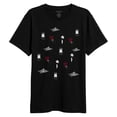 thumbnail image 1 of Elevenparis Hombre Do Nothing Graphic T-Shirt negro XL, 1 of 1