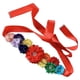 thumbnail image 3 of 1pc Woman Floral Waistband Fashion Pearl Waist Belt Pregnant Women Waist Belt, 3 of 3