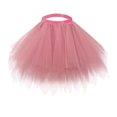 thumbnail image 3 of Girls Layered Mesh Skirt Party Birthday Dance Princess Skirt Ruffle Tiered Tutu Skirt Sweet Clubwear, 3 of 4