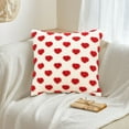 thumbnail image 5 of Btomtd Valentines Day Decorations,Valentines Day Gifts,Valentine's Day Pillowcases Pillowcase Cushions Love Pillowcases Living Room Sofa Cushions Soft Bedside Bays Window Waist Cushions, 5 of 6