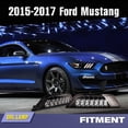 thumbnail image 7 of Pair LED Sequential Turn Signal Lights for 2015-2017 Ford Mustang DRL Dynamic Lamps, 7 of 7