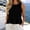 Black, variant on OGLCCG Womens Ruffle Cotton Linen Tank Tops Summer Beach Cute Sleeveless Shirts Loose Fit Solid Beach Vest Top