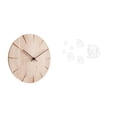 thumbnail image 1 of Reloj De Pared De Madera, Diseño Creativo, Decorativo, Silencioso, Para Restaurante, Oficina, Espejo Acrílico, Pegatinas De Pared, Peces, Decoración De Pared Extraíble Para Sofá, TV, Fondo, 1 of 8