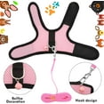 thumbnail image 7 of Minzimin 2 Pieces Guinea Pig Clothes Baby Ferret Rats Hamster Soft Mesh Harness Leash Vest Set with Bell for Guinea Pigs, Hamster, Ferret, Rabbit, Chinchilla and Similar Small Animals, 7 of 7