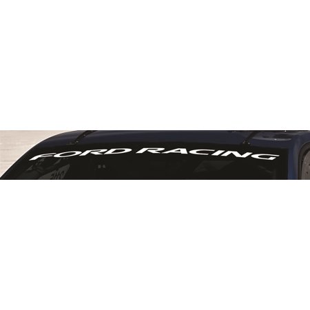 Ford Racing M 1820 M Ford Racing Windshield Banner White Vinyl