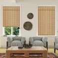 thumbnail image 7 of LUCKUP Cordless Bamboo Roman Shades, Roll Up Bamboo Blinds for Indoor Windows, Light Filtering UV Protection Window Treatment for Home&Office, 26" W x 64" L, 7 of 7