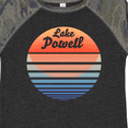 thumbnail image 4 of Inktastic Lake Powell Retro Sunset Boys or Girls Toddler T-Shirt, 4 of 5