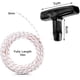 thumbnail image 2 of Kit de cuerda de arranque y manija para cortadora de césped de 10 m, 3 piezas de cable de tracción para motosierra, desbrozadora y motor, ajuste universal, 2 of 5