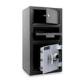 thumbnail image 2 of Handcrafted Haven High-Security Depository Safe with Combination Lock, Anti-Fish Baffle, Solid Steel Construction, and Anchor Holes for Secure Cash and Valuables Storage, 27.5" H x 14" W x 14" D, 2 of 2