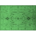 thumbnail image 1 of Ahgly Company Indoor Rectangle Oriental Emerald Green Traditional Area Rugs, 7' x 10', 1 of 4