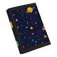 thumbnail image 2 of CHAQLIN Polyester Trifold Card Wallet with Slim Lightweight Children's Wallet for Outdoor, Astronaut Space Pattern Small Money Bag, 2 of 6