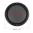 thumbnail image 4 of Unique Bargains 2pcs 6.5" Car Speakers Cover Mesh Woofer Subwoofer Grill Protector, 4 of 6