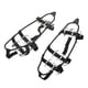 thumbnail image 5 of 1 par de crampones para nieve, 24 dientes para caminar sobre hielo, nieve, cubierta duradera para zapatos, crampones M kusrkot Puños para crampones de hielo, 5 of 8