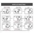 thumbnail image 3 of SPRING Dual USB LCD Solar Charge Controller 12V 24V Solar Panel Regulator 10A / 20A for PWM 20A, 3 of 9