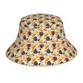 thumbnail image 1 of Fotbe Thanksgiving Sombrero Tipo Pescador con Estampado – Sombrero de Sol de Algodón de Moda para Playa, Golf, Pesca, 1 of 6