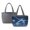 Galaxy Turtle Butterfly, variant on FOR U DESIGNS Vintage Sunflower Print Tote Bag for Women, Quilted Tote Purse with Side Pockets Lightweight Two Tone Handbag, Large Capacity Top Handle Bag for School Gym