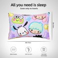 thumbnail image 4 of Funda de almohada Cinnamoroll, bonita funda de cojín con dibujos animados, juego de cojines para la espalda, ropa de cama suave, decoración del hogar, regalos de boda, 20 x 30 pulgadas, 4 of 5