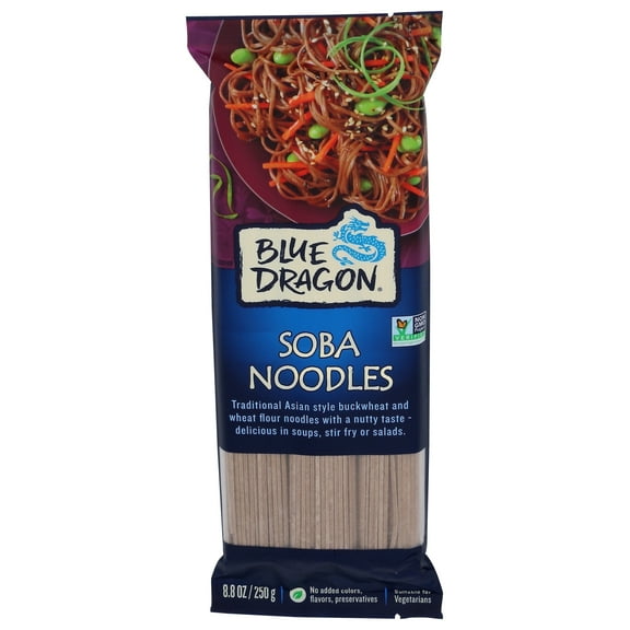 Blue Dragon Soba Noodles, 8.8 oz, Pack of 10