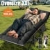 XXL-Black&Gray Cot with Mattress
