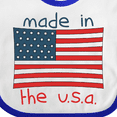 thumbnail image 4 of Inktastic Made in the U.S.A. Boys or Girls Baby Bib, 4 of 4