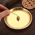 thumbnail image 7 of Trianu 4 in 1 Incense Burner, Palo Santo Holder, Sage Holder, Incense Holder for Incense Sticks/Coil Incense/Incense Cones, Brass Ash Catcher for Meditation Yoga Room, 5.5 inches, 7 of 7