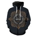 thumbnail image 1 of Sudadera con capucha y cremallera para hombre, diseño de coche clásico de dibujos animados, divertida impresión 3D, moda 2024, gran oferta, sudaderas Harajuku de manga larga, informales, geniales para, 1 of 6