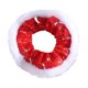 thumbnail image 4 of Coletero para mujer, accesorio para el pelo, tocado, suave, ligero, anillos para el pelo, lazo navideño, cuerda para el pelo copo de nieve rojo, 4 of 9