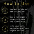 thumbnail image 6 of Crazy Bull Hair Bull Blaster Sea Salt Spray, Mens Hair Spray, 6.76 oz, 6 of 8