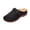 Black_001, variant on Womens Floral Hollow Cutout Slip On Mule Clogs, Adjustable Metal Buckle Wedge Platform Casual Breathable Walking Slide Sandals Purple 7(EU-38)