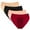Multicolor, variant on 4 Pack Women's High Absorbency Period Mid-Rise Underwear Heavy Flow Leakproof Panties Menstrual Incontinence Briefs