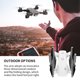 thumbnail image 2 of Injueey S600 RC 4K HD Cámara dual Fotografía aérea profesional WIFI Altura plegable DronToy Accesorios para aéreos Blanco 4K, 2 of 6