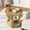 Antique Natural, variant on The Sanctuary 22'' Retro Round End Table, Easy Assembly, For Living Room Entryway Small Spaces, Cherry, For Hallway, Made from Rubber Wood
